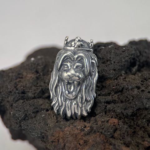 BOHEMIAN LION, PENDANT, STERLING SILVER