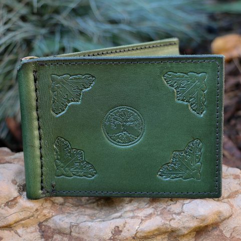 TREE OF LIFE, LEATHER WALLET