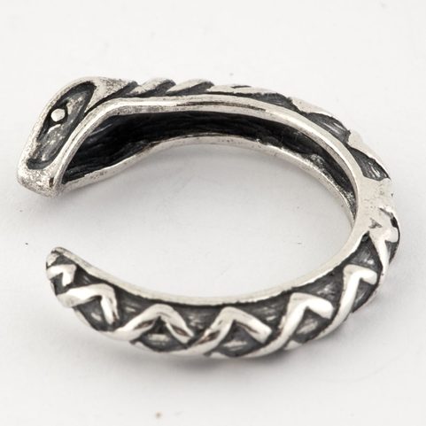 SERPENT, BAGUE EN ARGENT STERLING