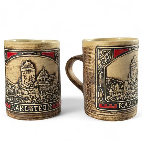 KARLSTEJN CASTLE, CERAMIC MUG