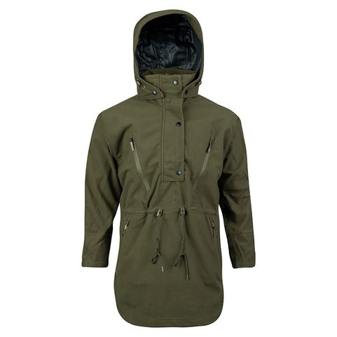 ANORAK FOR BUSHCRAFT, ARGYLL SMOCK MOSS GREEN