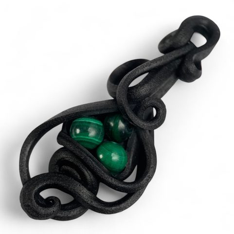 SET DE FANTAISIE EN MALACHITE