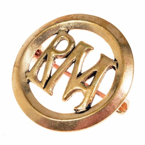 ROMA, BROCHE ROMAINE, BRONZE