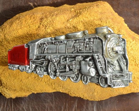 LOCOMOTIVE BELT BUCKLE