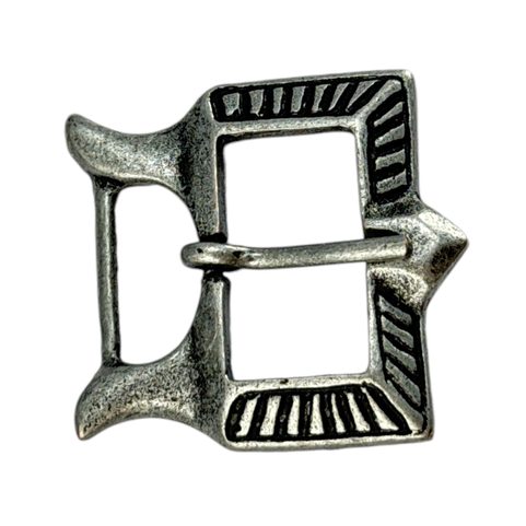 BOUCLE DE CEINTURE MÉDIÉVALE, RUS, ZINC