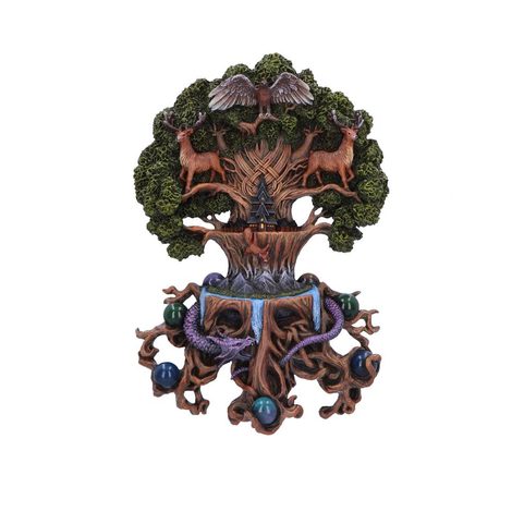 YGGDRASIL, WALL PLAQUE, ANNE STOKES 30.5 CM