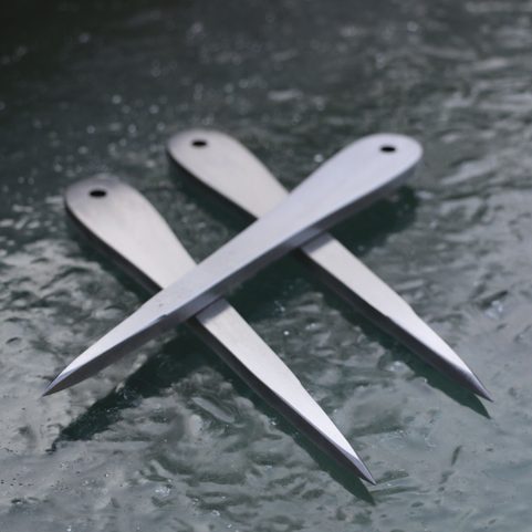 VENGEANCE THROWING KNIVES - POLISHED, SET OF 3