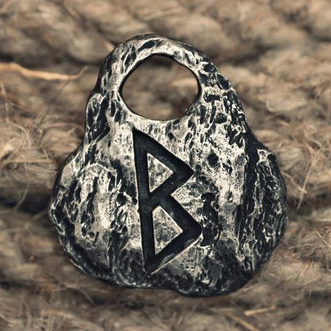 BERKANO - RUNE PENDANT