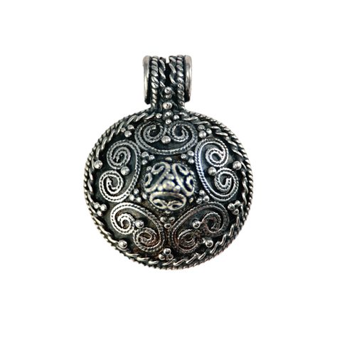 PENDENTIF VIKING, STORA RYK, SUÈDE, ARGENT