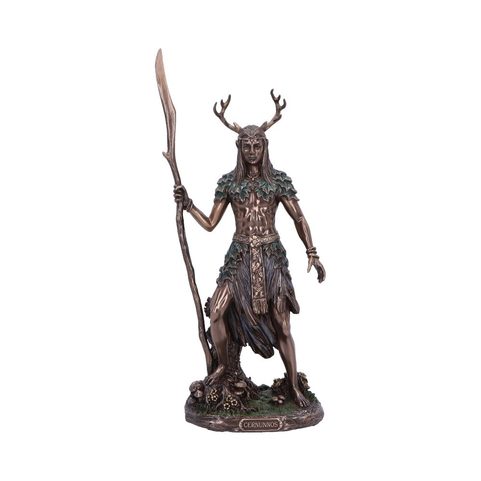 CERNUNNOS, CELTIC GOD, - FIGURINE, 26CM