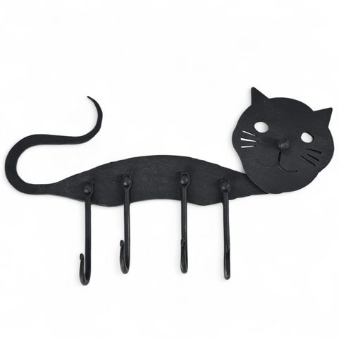 WROUGHT IRON CAT RACK