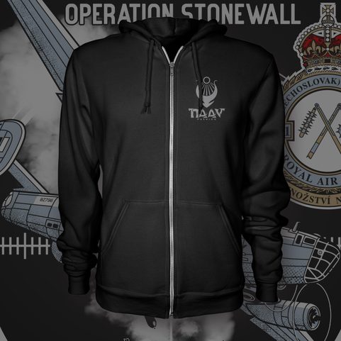 LIBERATOR NO 311 SQUADRON RAF HOODIE ZIPPER