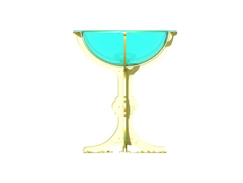 BURLESQUE CHAMPAGNE GLASS DE LUXE
