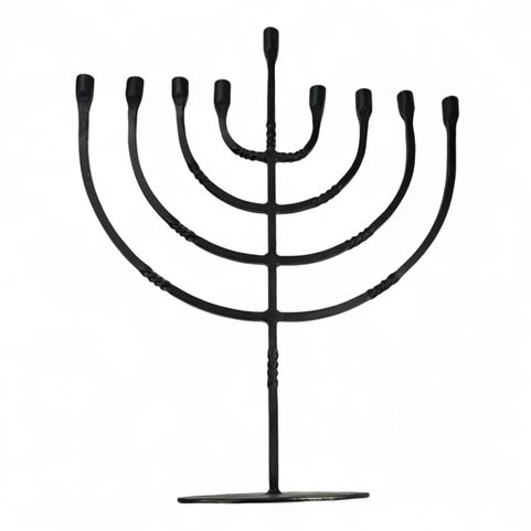 MENORAH, SEVEN-ARM CANDLESTICK