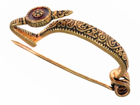 FIBULE CELTIQUE, BRONZE - MÜNSINGER, LATÈNE