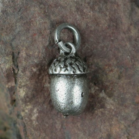 GLANDE, PENDENTIF, ZINC