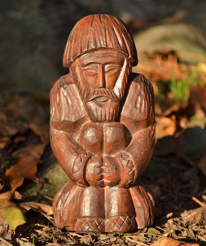 DOMOVOI, SLAVIC GUARDIAN OF YOUR HOME, STATUE