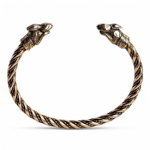 IRISH HARE, BRACELET, BRONZE