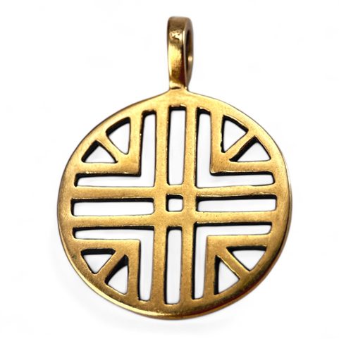 SUN SYMBOL VI, BRONZE PENDANT