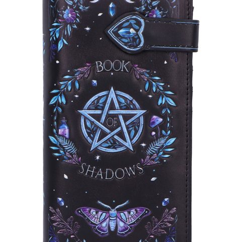 BOOK OF SHADOWS EMBOSSED, WALLET 18,5 CM
