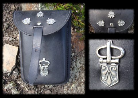 LEATHER WALLET BAG, MORAVIA MAGNA