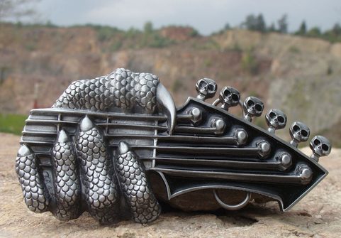 GUITAR HEAD OF A DAEMON