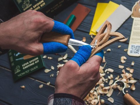 CELTIC SPOON CARVING KIT – COMPLETE STARTER WHITTLING KIT DIY04