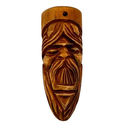 VELES, SLAVIC PENDANT, HAND CARVED