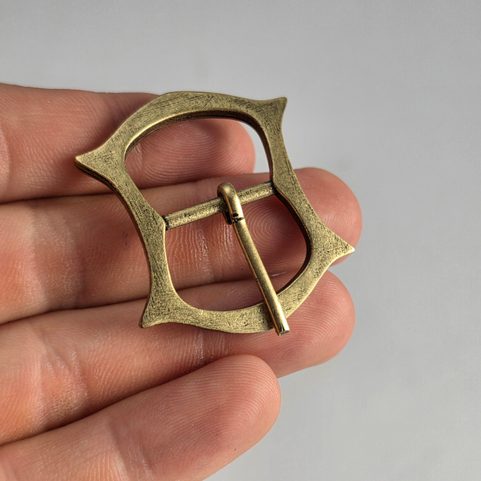 BELT BUCKLE BOROMIR, OLD BRASS