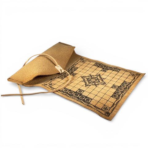 HNEFATAFL OR TAFL, VIKING BOARD GAME - LEATHER CASE ONLY