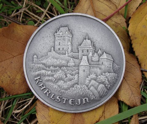KARLSTEJN CASTLE, COMMEMORATIVE COIN