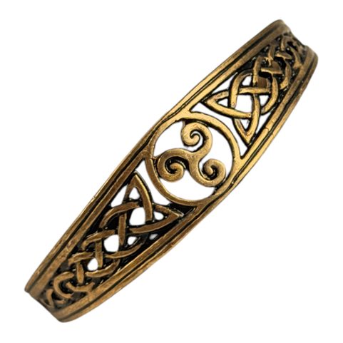 TRISKELE - CELTIC BRONZE BRACELET