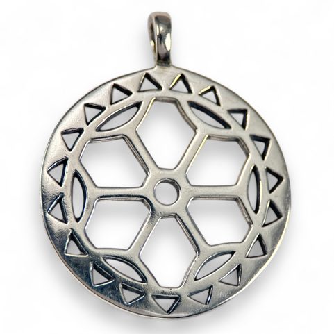 CERCLE DE SOLEIL, BUŠOVICE, ROKCANY, PENDENTIF EN ARGENT AG 925 11G