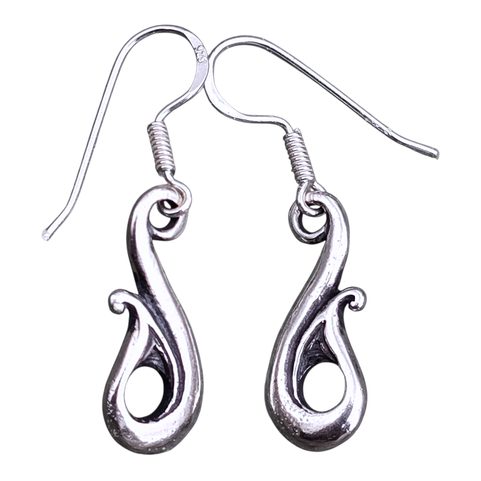 SELKIE, BOUCLES D'OREILLES, ARGENT 925/1000