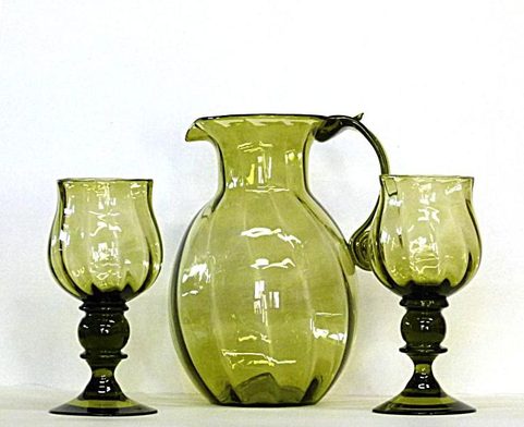 GLASS SET, INSPIRATED BY GLASS SET OF MILITARY ORDER OF MALTA