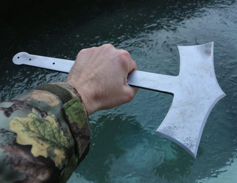 MJÖLNIR THROWING AXE, WULFLUND FORGE