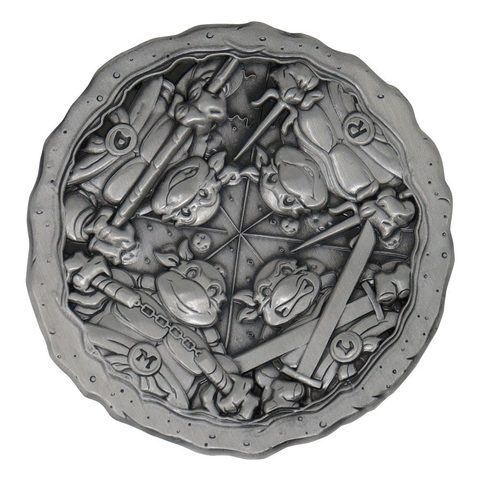 TEENAGE MUTANT NINJA TURTLES MEDALLION PIZZA LIMITED EDITION