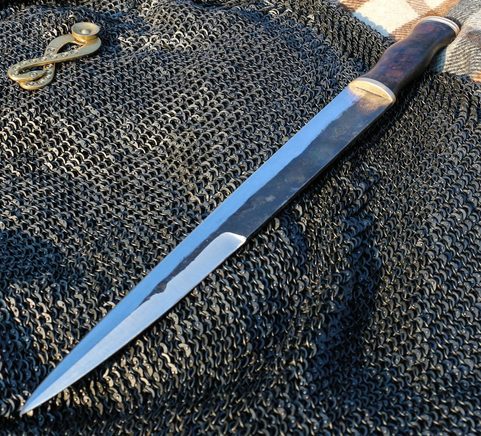 SCIAN - SKEAN, GESCHMIEDETER IRISCHER DOLCH