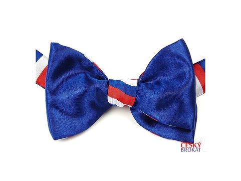 TRICOLOR BUTTERFLY BOW TIE