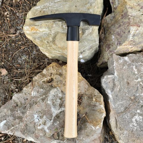 PALEONTOLOGICAL ROCK HAMMER - TRILOBITE