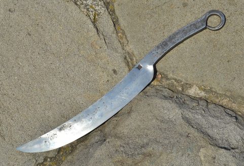 CELTIC FORGED LONG KNIFE, REPLICA