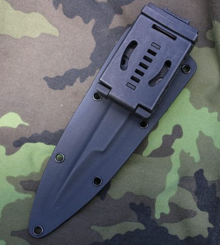 TACTICAL KYDEX SHEATH FOR TOP DOG THROWING KNIFE CARBON