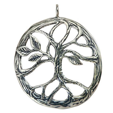 YGGDRASIL, TREE PENDANT, SILVER