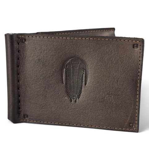 LEATHER WALLET, TRILOBIT