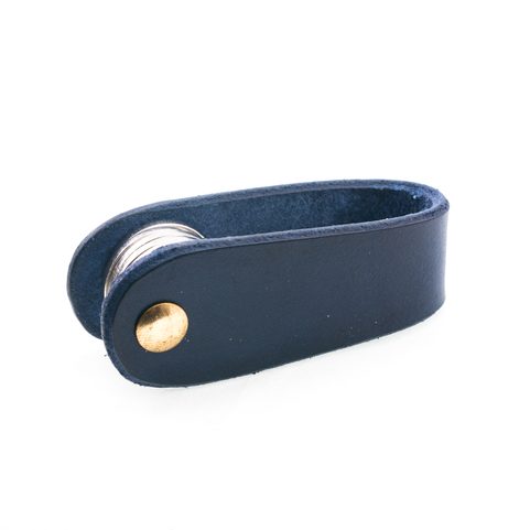 MORLEY, LEATHER KEYCHAIN