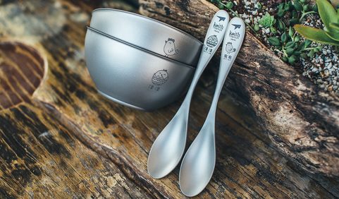 TI5203 SMALL TITANIUM SPOON