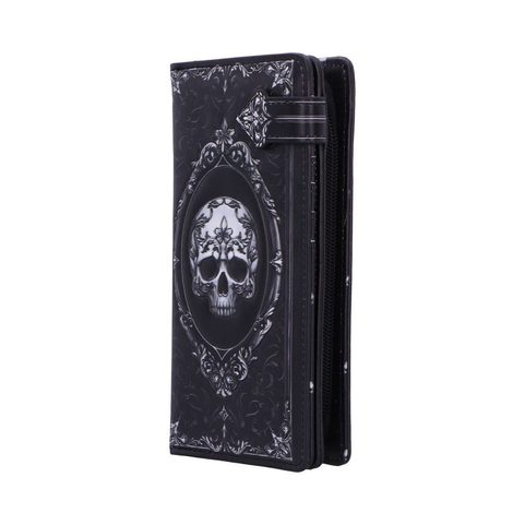 BAROQUE SKULL EMBOSSED, WALLET 18,5 CM