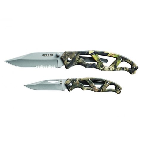 KNIFE GERBER SET PARAFRAME COMBO,MOSSY OAK