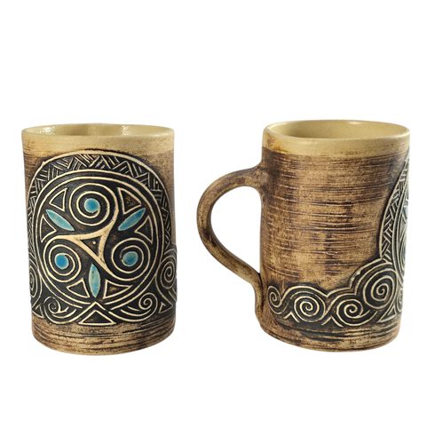 CELTIC TRISKEL, CERAMIC MUG