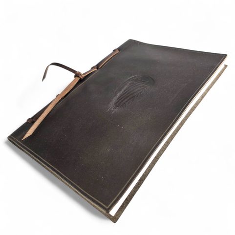 TRILOBIT, LEATHER NOTEBOOK, LINED
